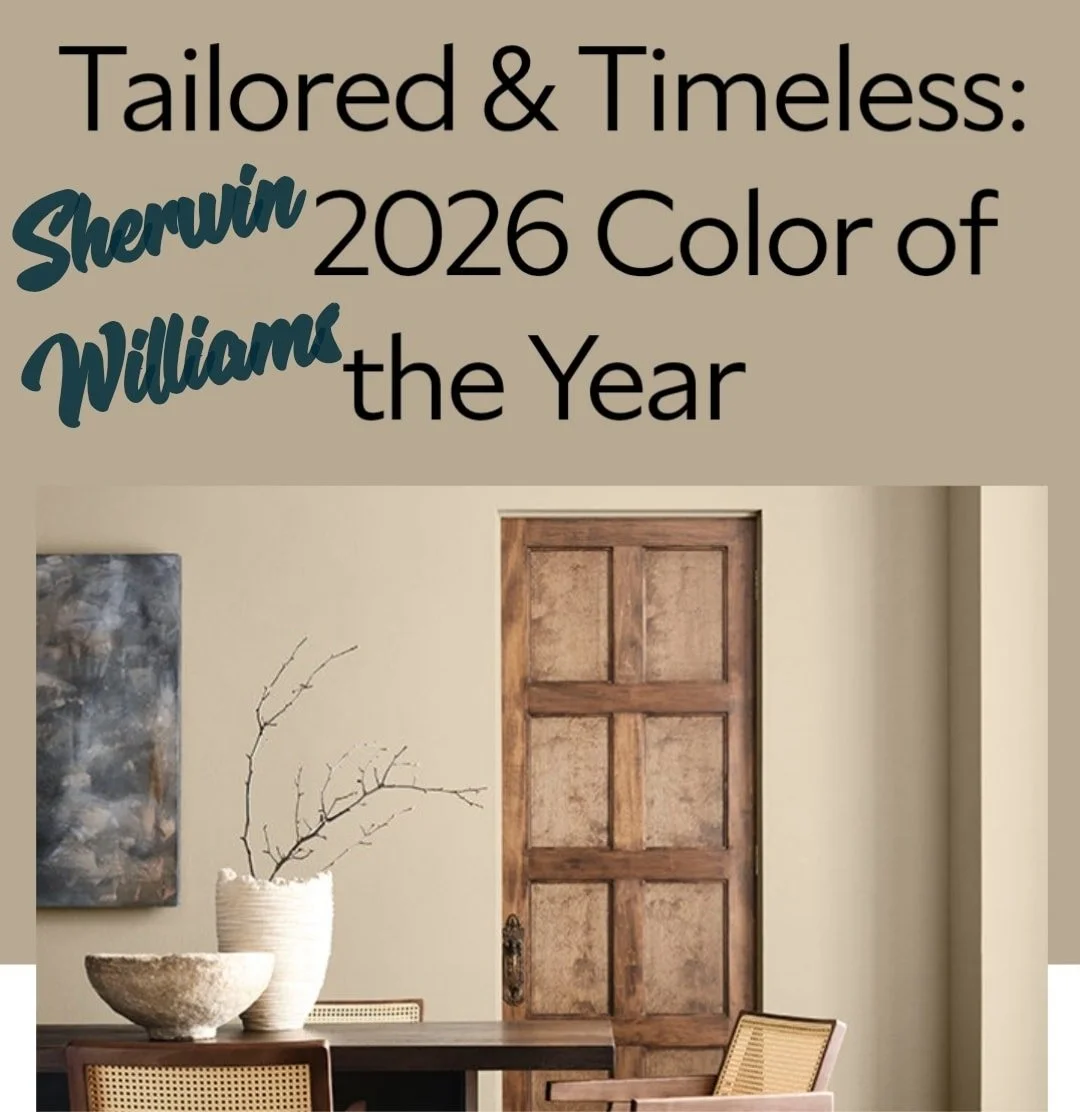 Neutral with Staying Power
Sherwin-Williams has named Universal Khaki SW 6150 its Color of the Year. This tailored, timeless neutral brings warmth and balance to a space without overwhelming it.
It’s versatile enough to ground modern or tradit