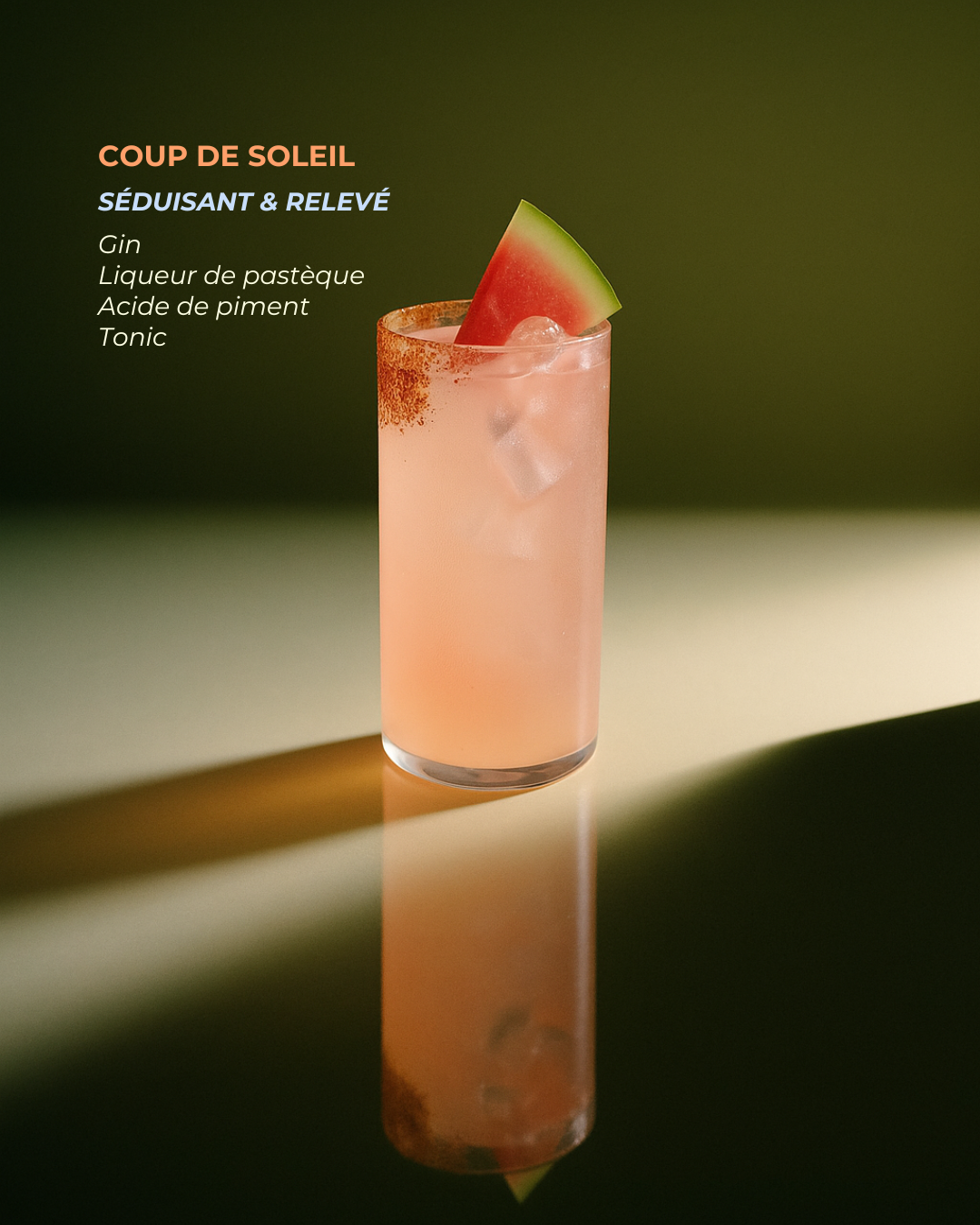 Animation bar et cocktails original personnalisés pour soirée privée à Paris cocktails bar à domicile