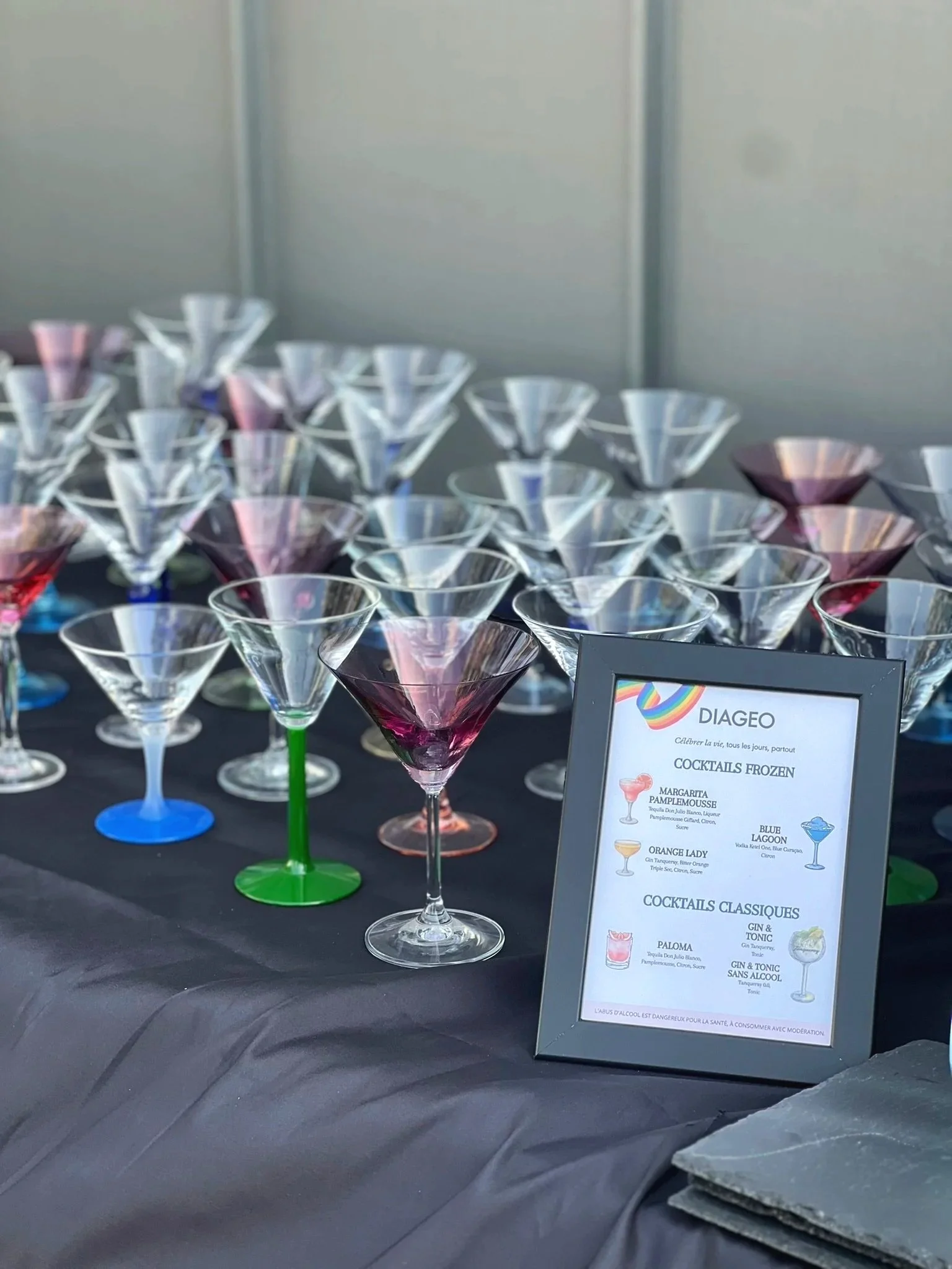 Diageo - Location Verrerie, Production & Personnalisation