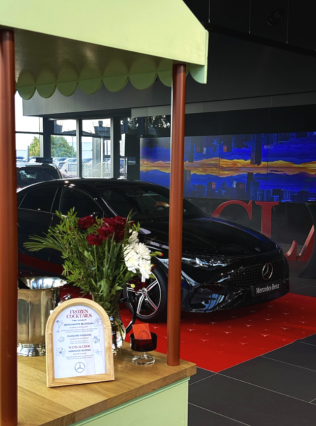 SAGA Mercedes-Benz - Prestation Frozen Bar