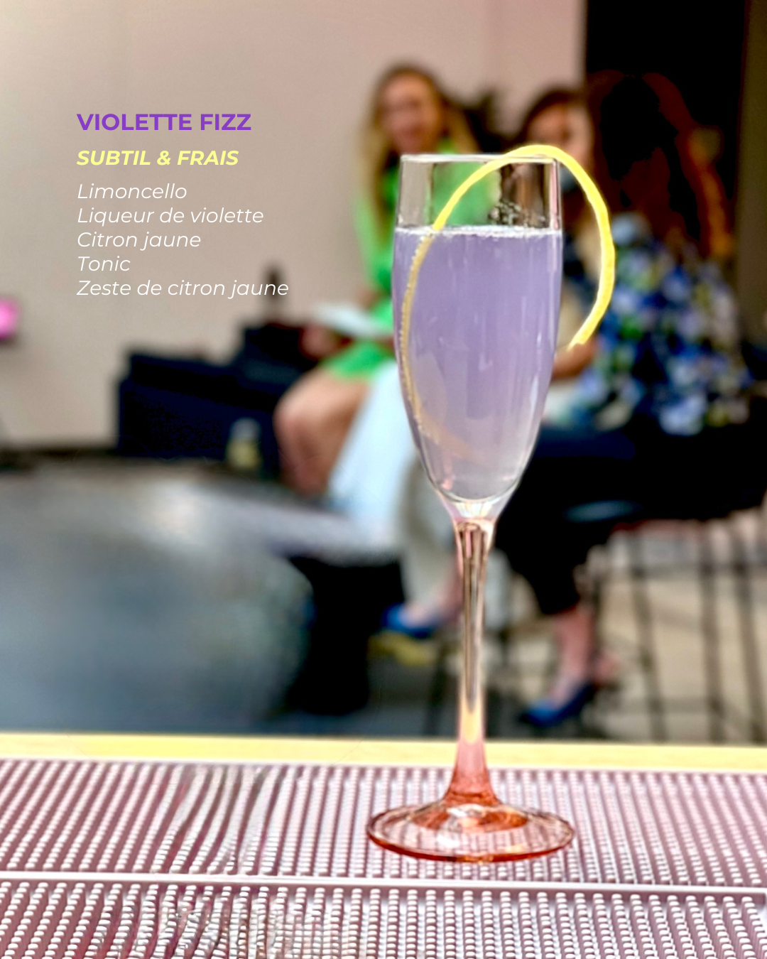 Animation bar et cocktails original personnalisés pour soirée privée à Paris cocktails mariage evjf evg