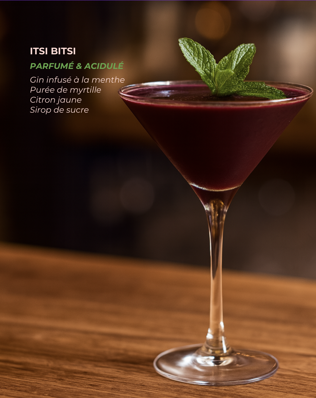 cocktail sur mesure prestation  bar évènement 