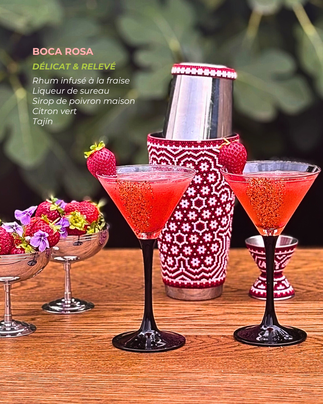 Animation bar et cocktails original personnalisés pour soirée privée à Paris cocktails mariage