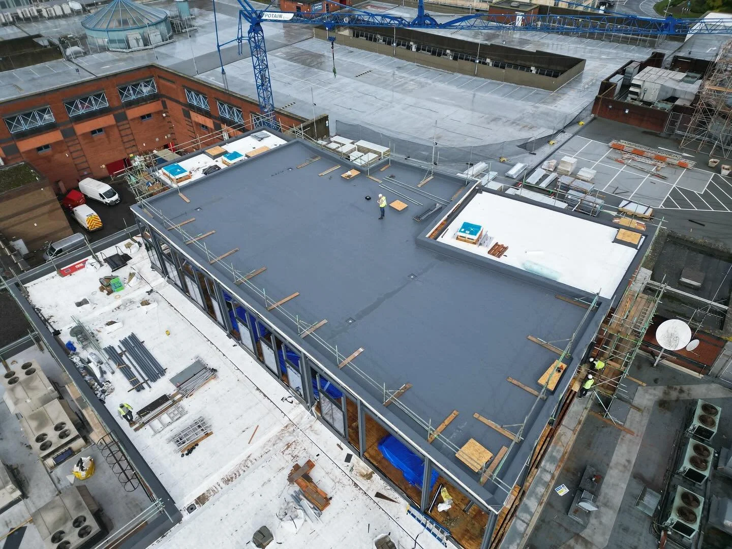 RMG recently completed a @sikalimited Single Ply membrane system over 25mm ply board, backed by a full @sikalimited&reg;️ 20-year warranty.

This installation forms part of a major refurbishment project in Slough town centre, where RMG carried out th