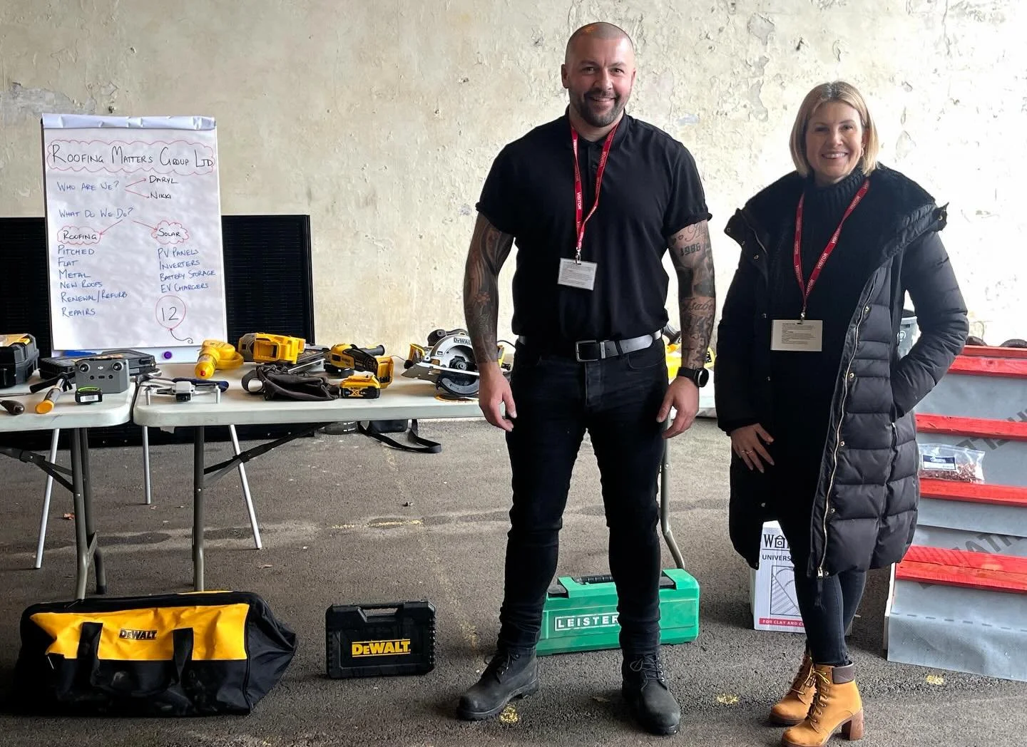 A couple of years ago we had the opportunity to visit St Edwards School, the school Daryl attended when he was younger, to run a roofing careers day.

We brought along a small demonstration roof along with a range of tools and materials to show the s