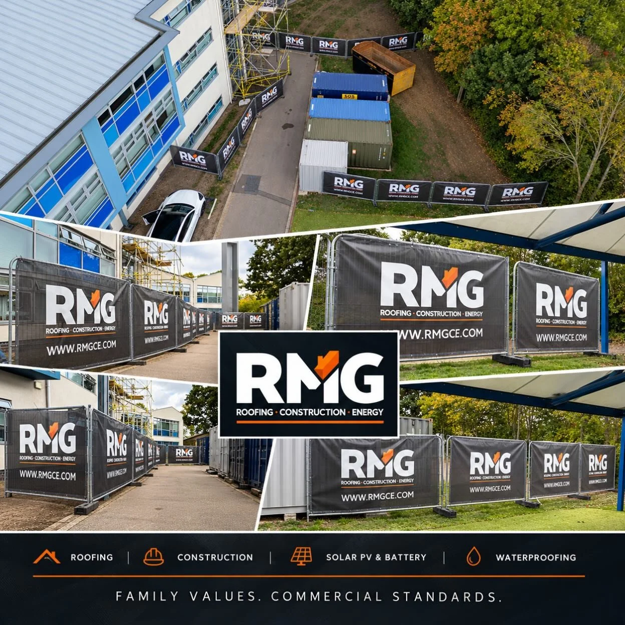 Another busy week coming to a close at JFS School.

Today has been all about preparation for the next phase of works, with additional site fencing installed, logistics reviewed and the working areas prepared ahead of our roofing team returning in ful