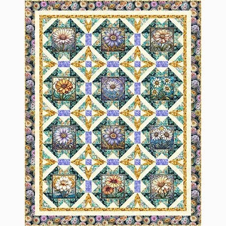 PREORDER - Moonlit Dreams - Quilt Kit - Floral Wings