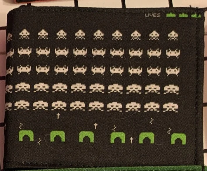 Alien Invaders Wallet