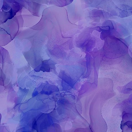 QT Fabrics - Aura - Watercolor Blender - Purple