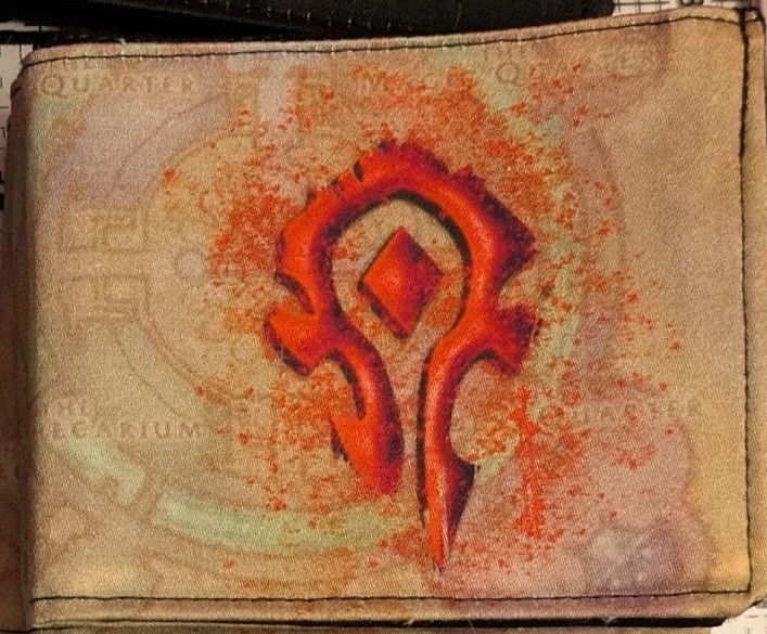 FOR THE HORDE!!! World of Warcraft Wallet