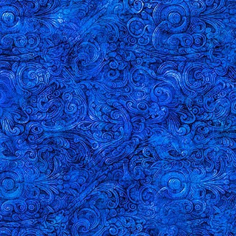 QT Fabrics - Festivus Blender - Blue