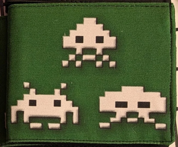 Alien Invaders characters Wallet