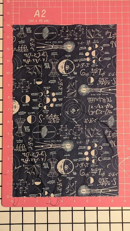 8x14 Cut: Science Fabric