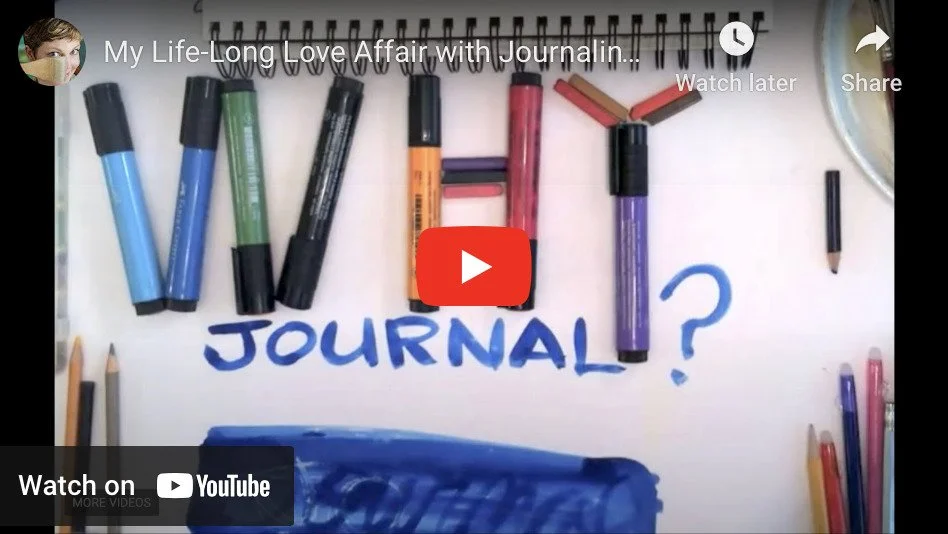 My Life-Long Love Affair with Creative Journaling: The Animated Story
