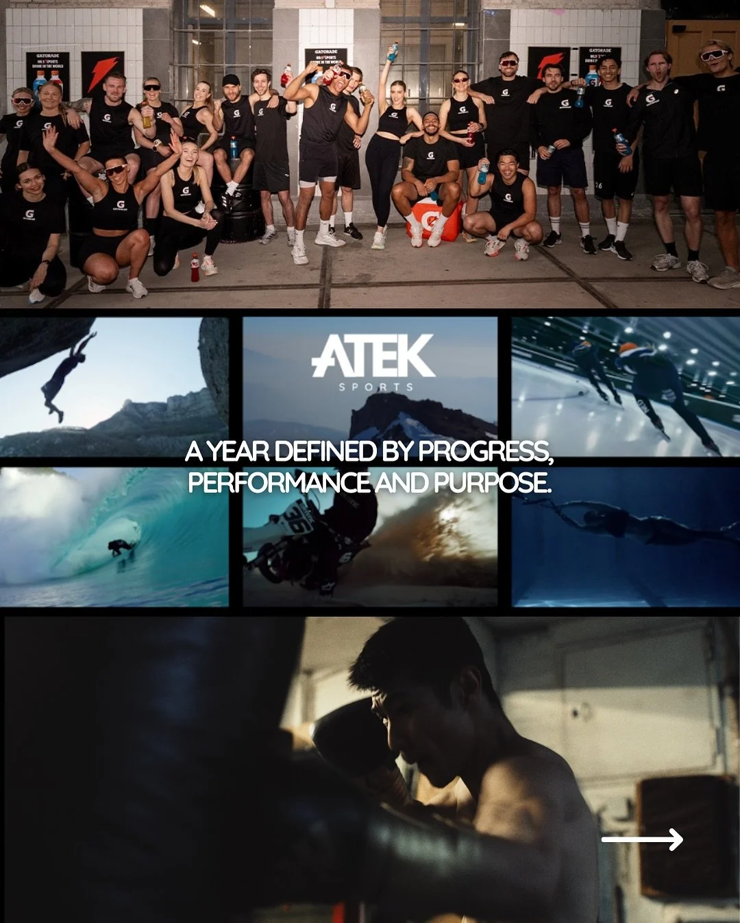 2025 has been a year of momentum.

From curated events and athlete collaborations to the launch of ATEK Sports Club - we&rsquo;re building..

Thank you to the athletes and partners for being part of the journey. 2026 will take it even further. 

#ATE