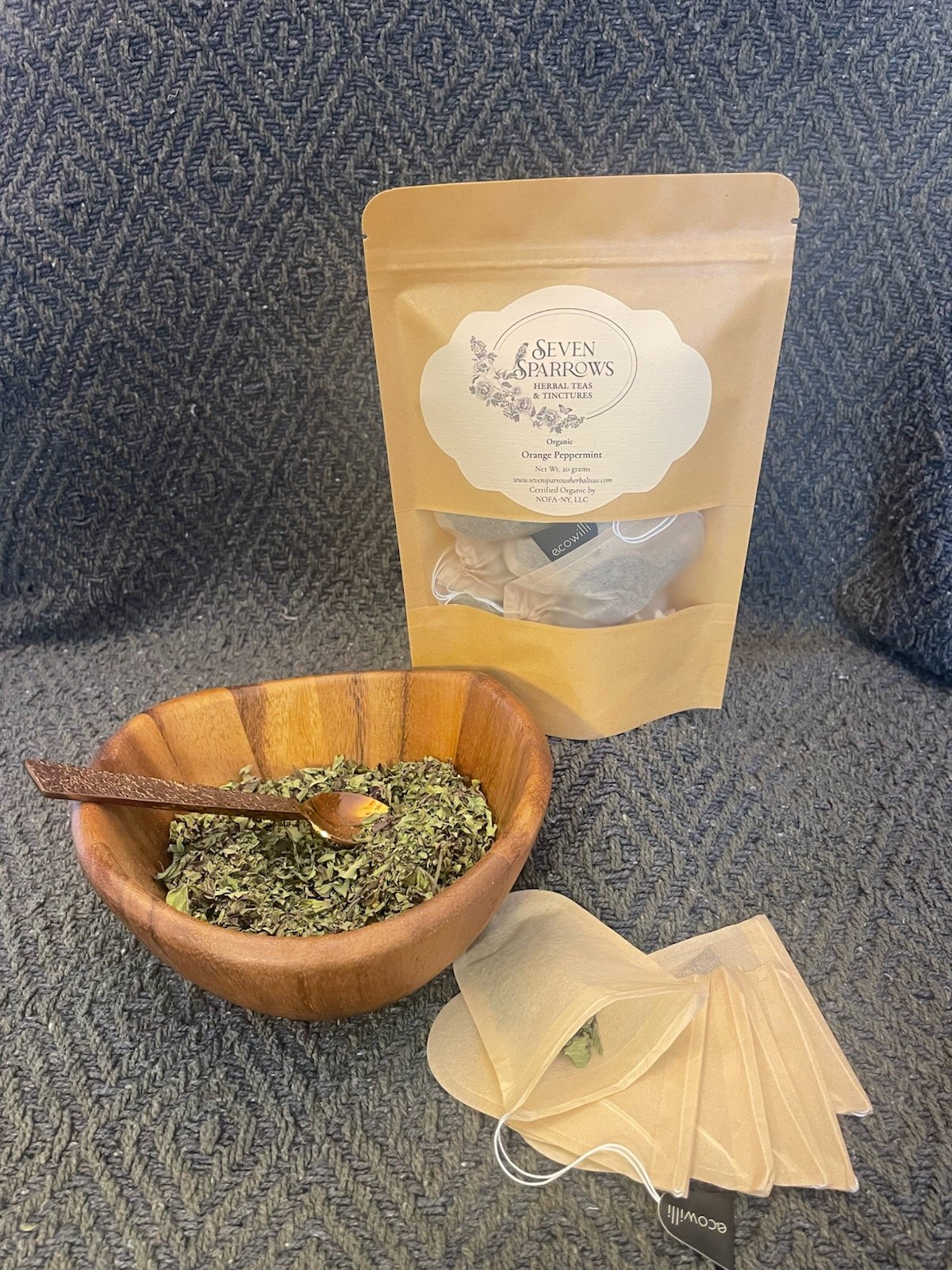 Orange Peppermint Tea (mentha x piperita f. citrata 'orange')