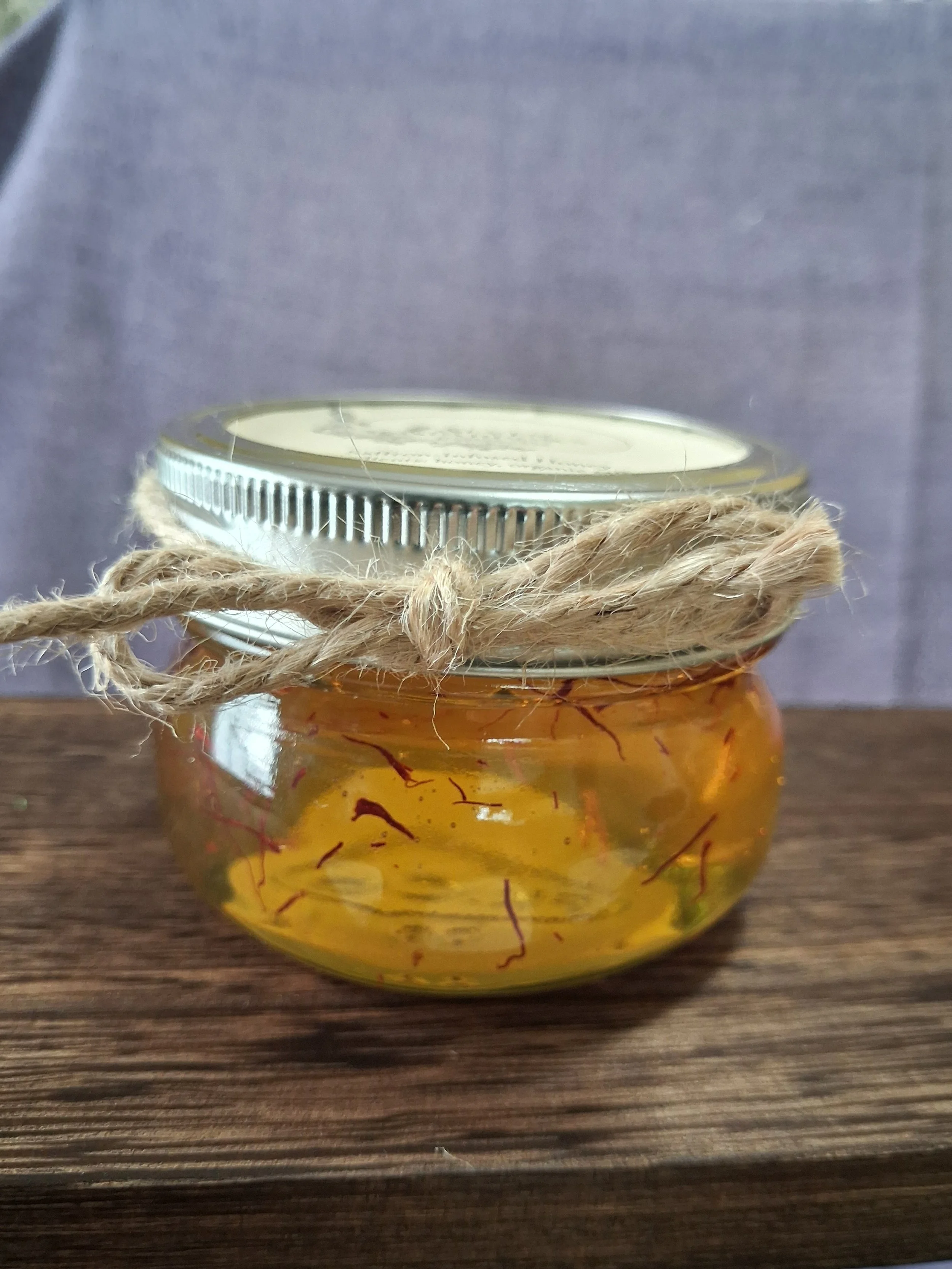 Saffron-Infused Honey