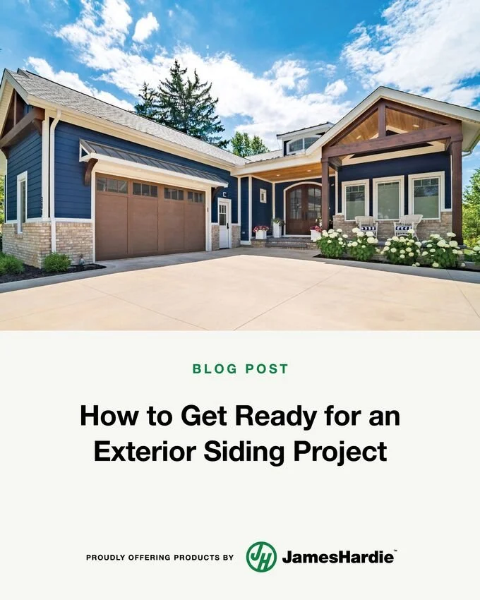 How to get ready for an Exterior Siding Project