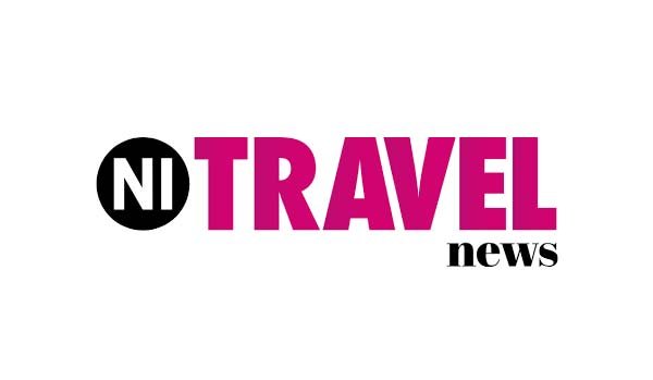 NI Travel News logo with bold text in pink and black.