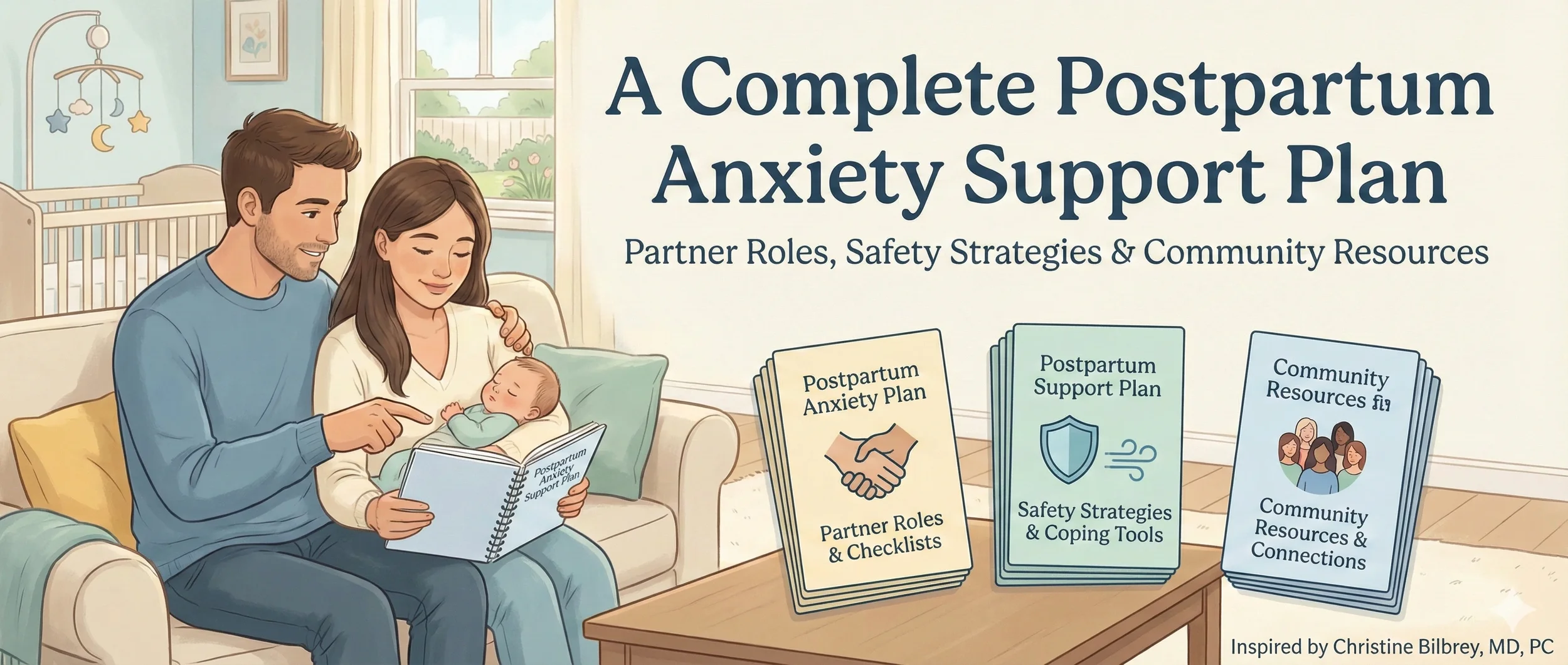 A Complete Postpartum Anxiety Support Plan: Partner Roles, Safety Strategies &amp; Community Resources
