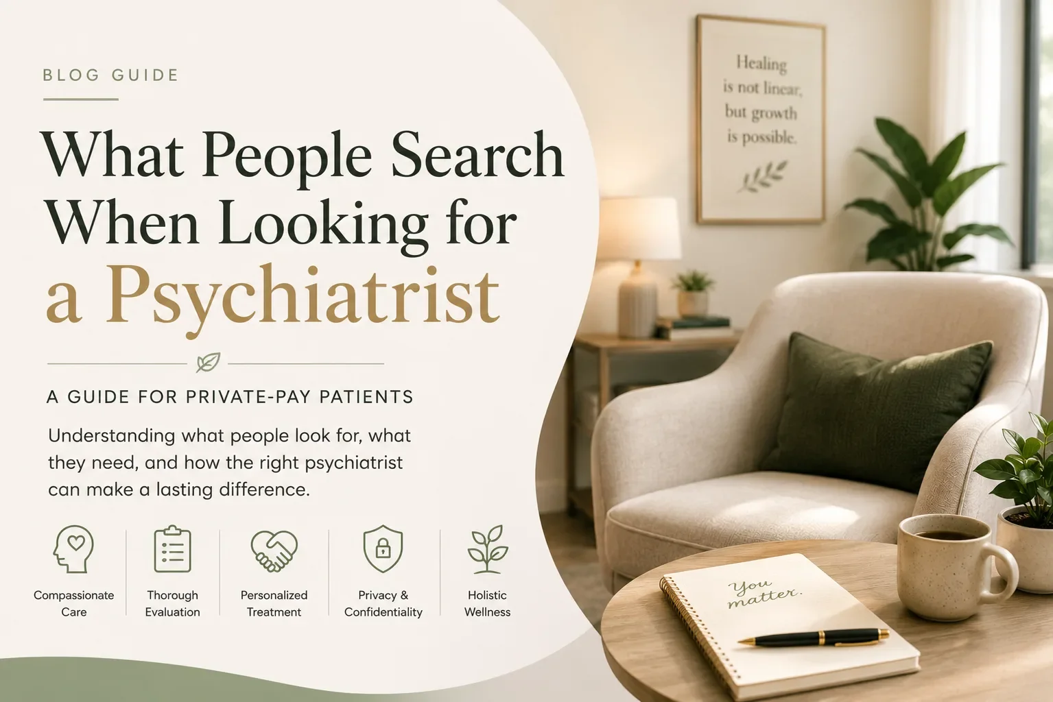 What People Search When Looking for a Psychiatrist — A Guide for Private-Pay Patients