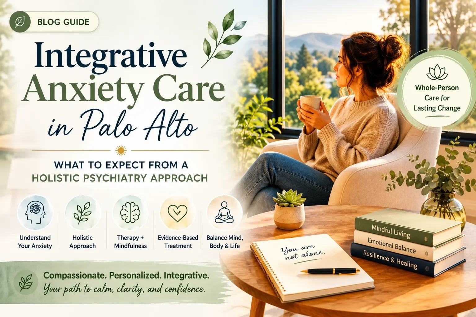 Integrative Anxiety Care in Palo Alto: What to Expect