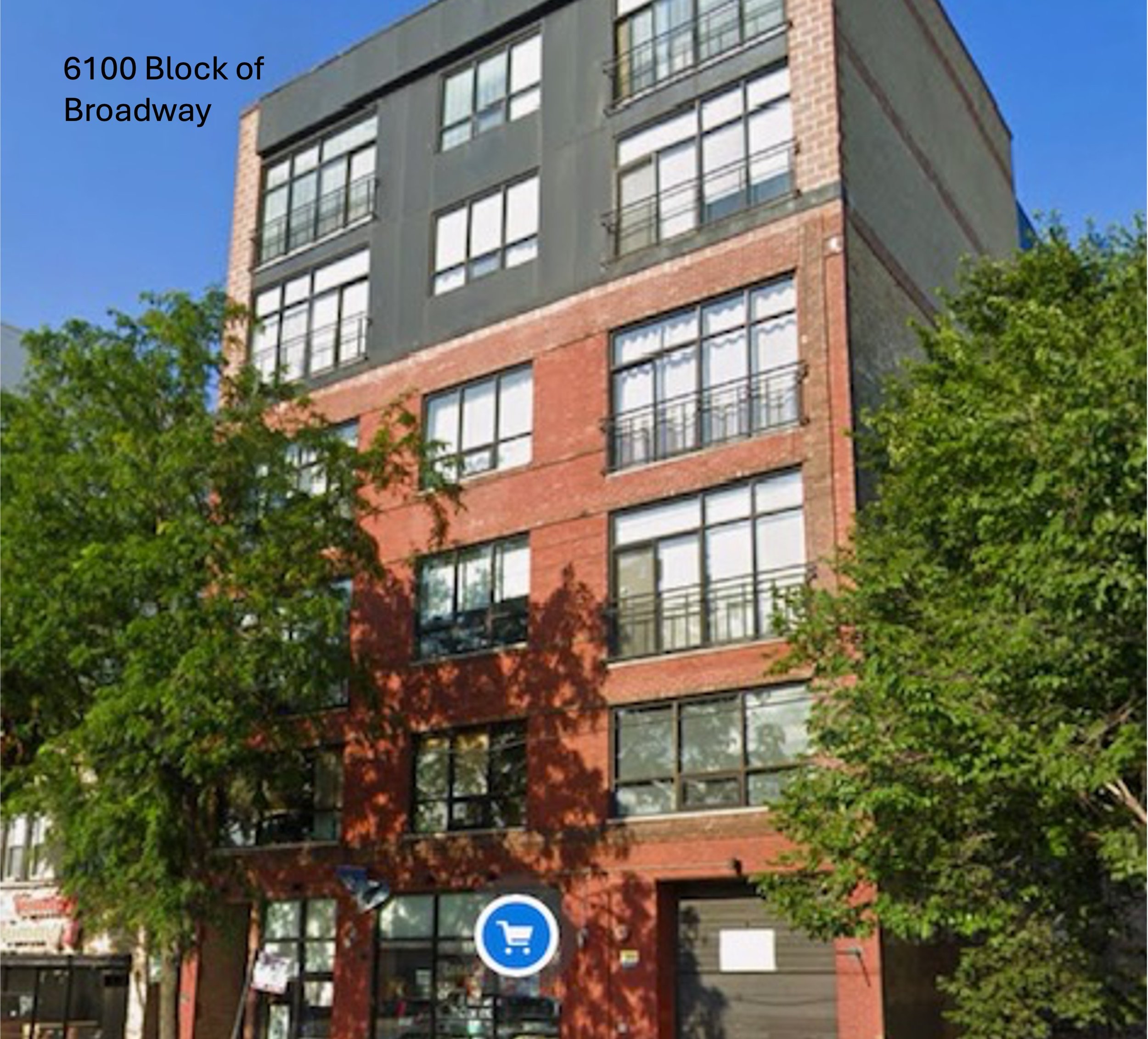 6100 block of Broadway