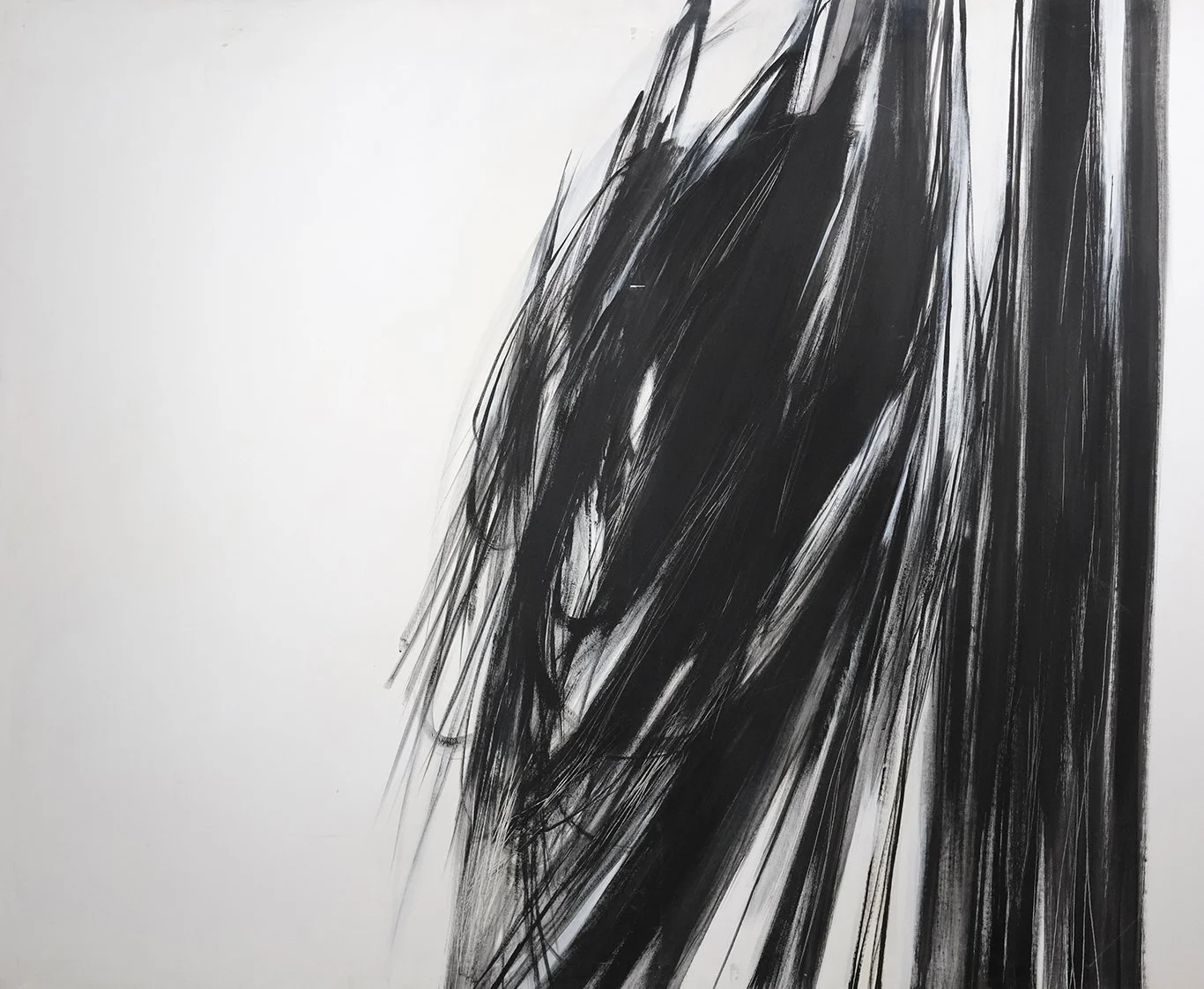 DSCF3273, Fariba Karimi, mixed media  (acrylic, grahite, charcoal) on canvas, 150 x 200 cm, 2017.jpg