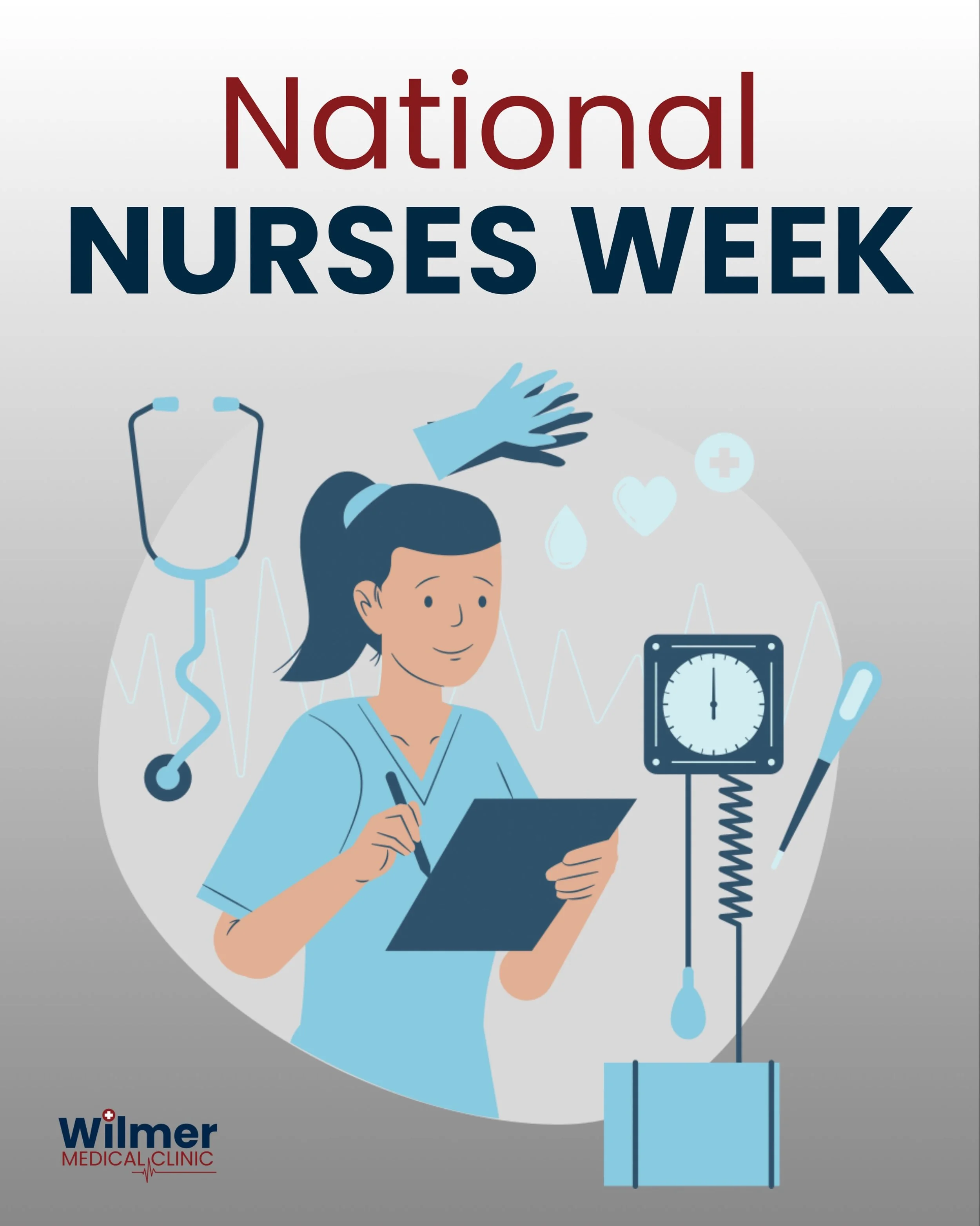 Happy National Nurses Week to the compassionate hearts who care for our community every single day. 💙