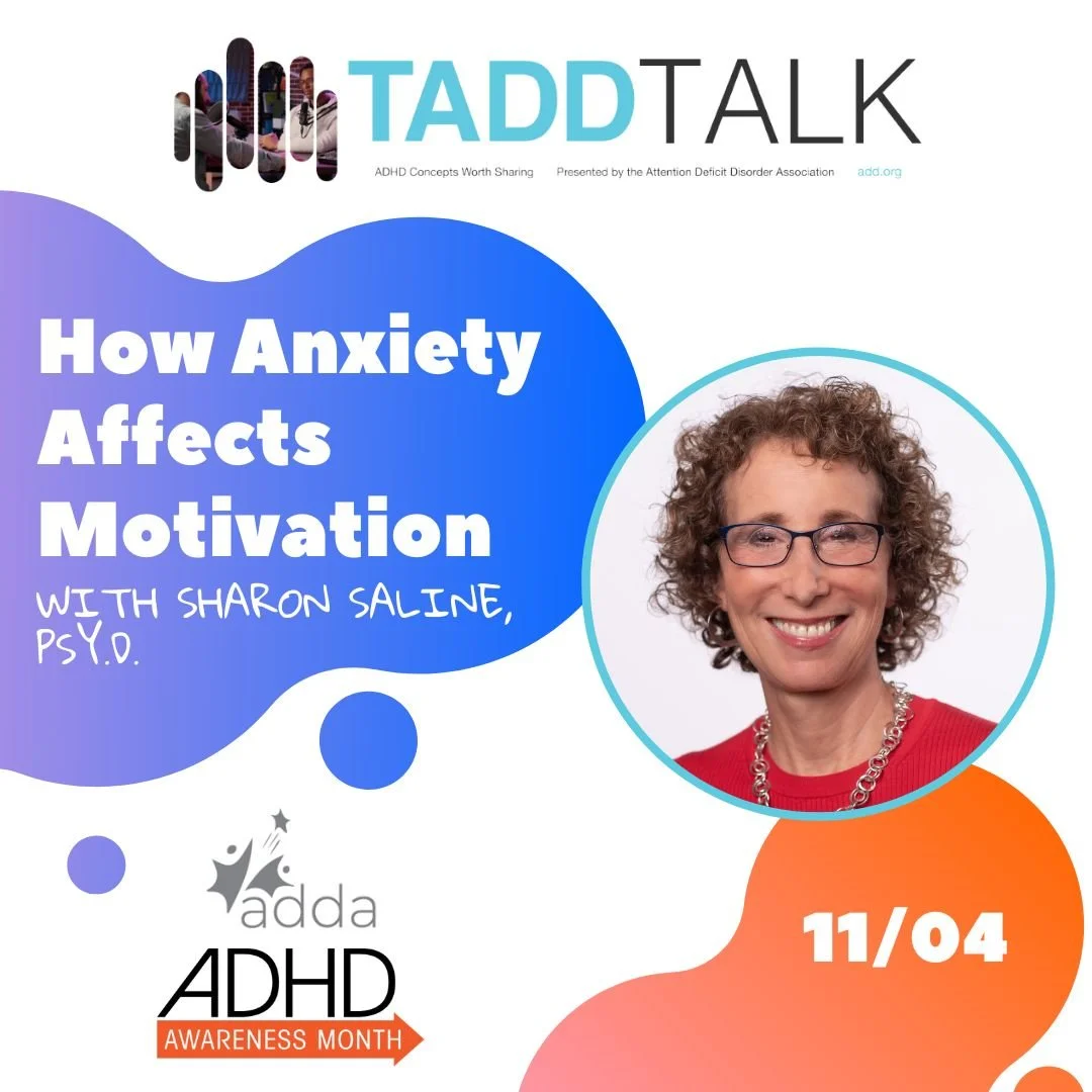 Tadd Talk: How Anxiety Affects Motivation