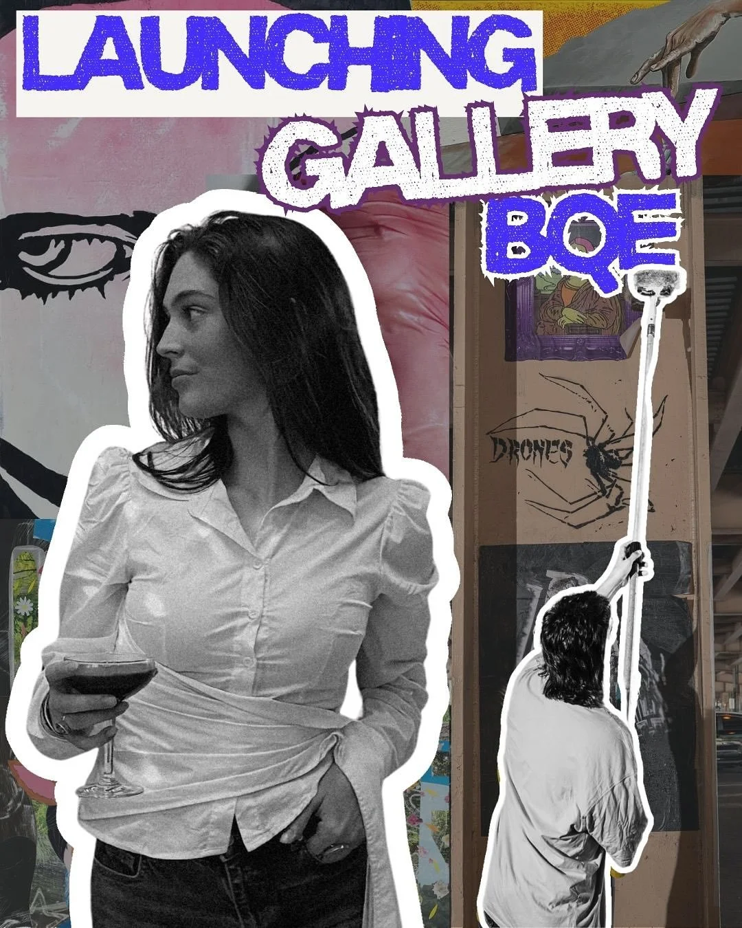 I helped launched Gallery BQE!!

Been meaning to share this one for so long&mdash; pleeease do yourselves a favor and check out @gallerybqe &lsquo;s amazing collection of artists at @bah.gallery through the end of November.

Special shoutout to @sosa