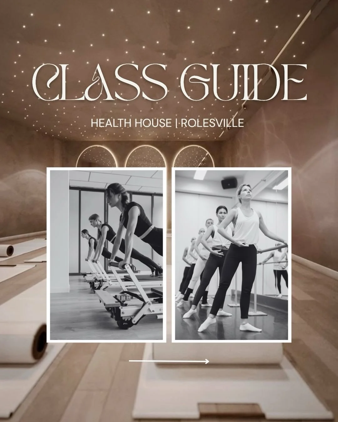 All your favorite classes in one place at Health House Rolesville 🩰

Interested in a membership or purchasing a one-time class pass? 

📍Visit healthousenc.com for more information on our classes and wellness modalities. 

#raleighwellness #raleighp
