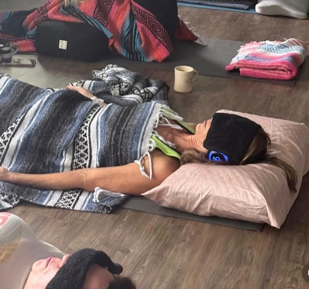 Sundays class is 1/2 off‼️

A 9D Breathwork multisensory journey is a guided breathwork experience that combines breathing techniques with immersive sensory technology to create a deep emotional and nervous system experience. The &ldquo;9D&rdquo; ref