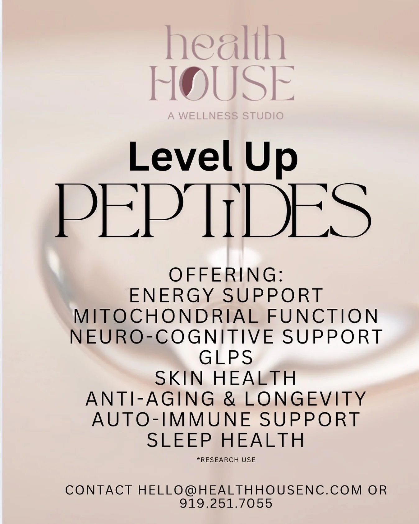 We have multiple certified peptide consultants on stand by.