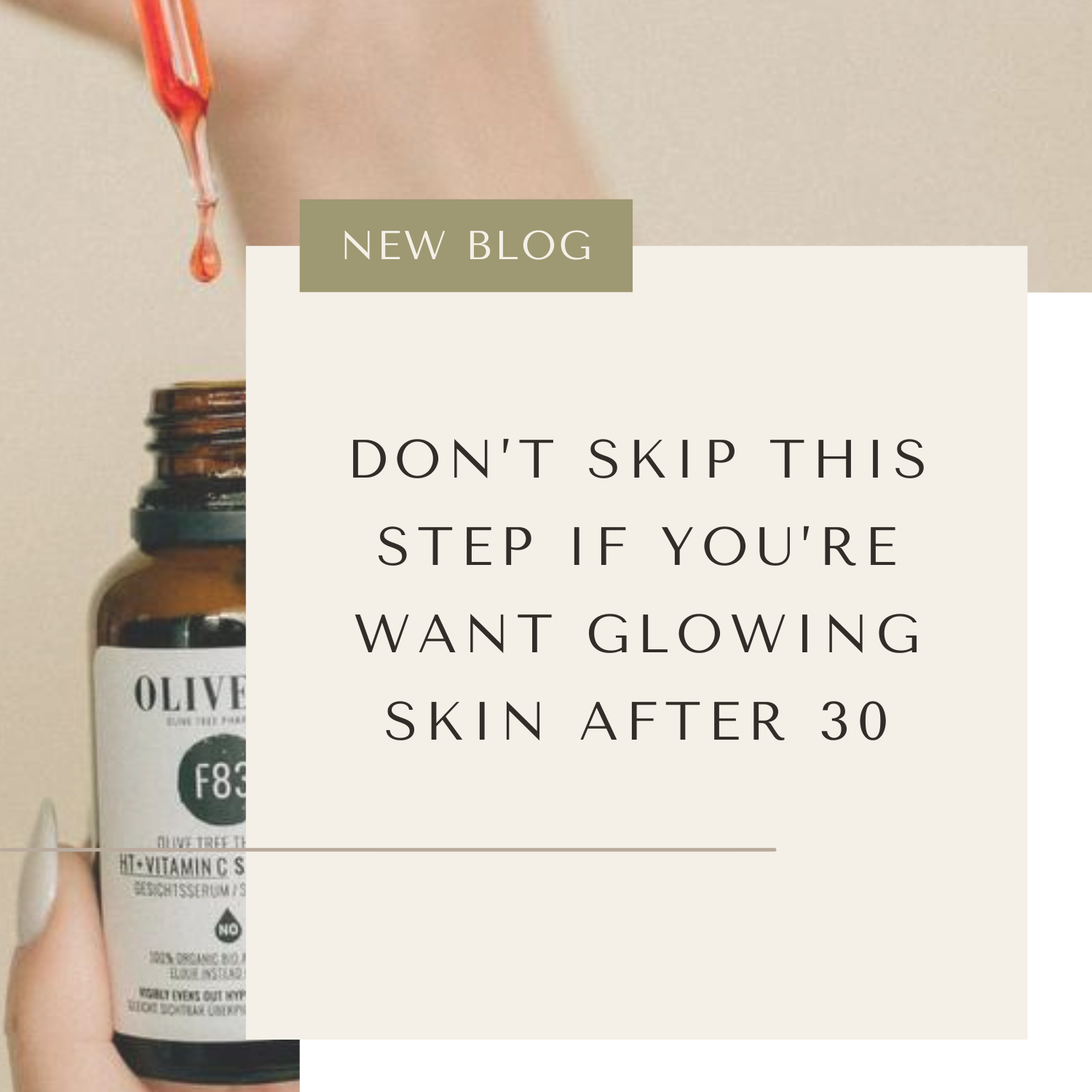 If You Want Bright, Glowing Skin After 30 Do NOT Skip This Step