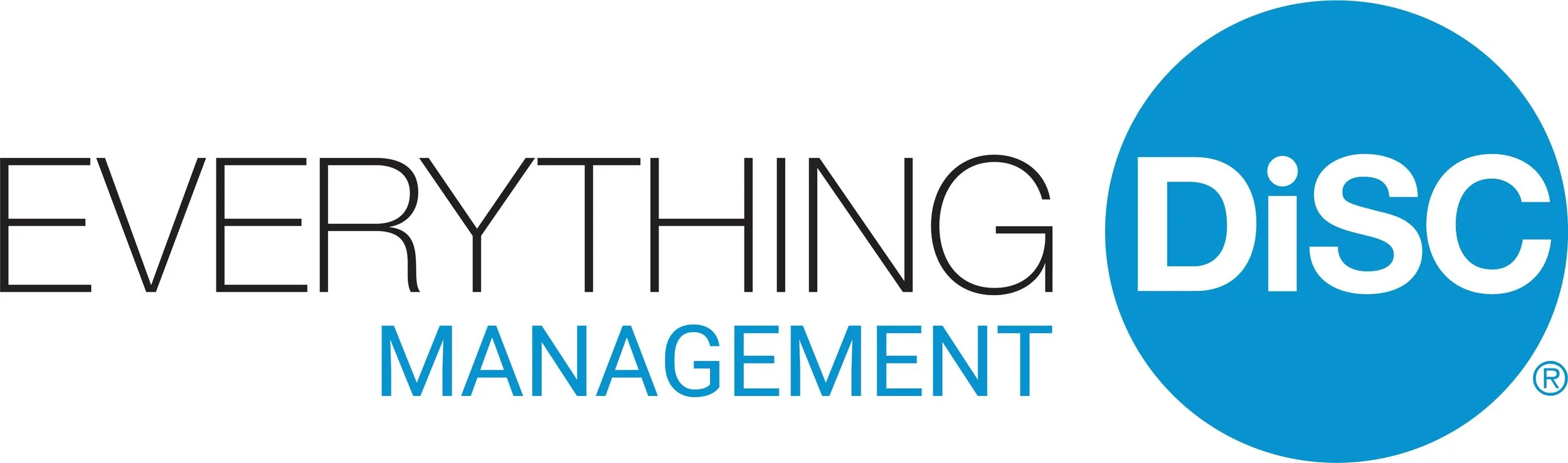 Logo of Everything Disc Management with the word 'DISC' in a blue circle.