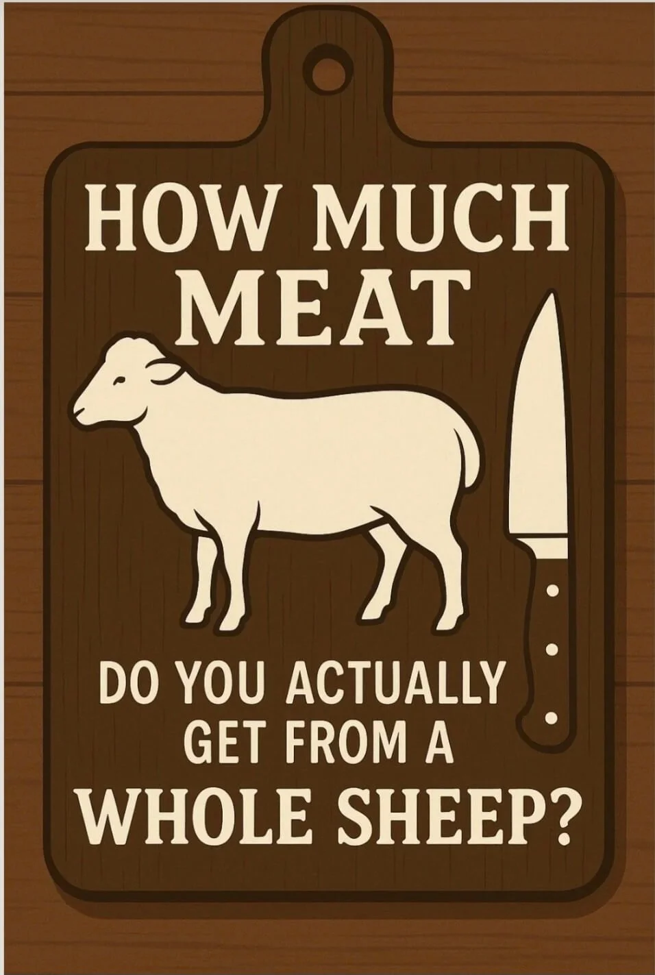 How Much Meat Do You Actually Get From a Whole Sheep? A Simple Guide for Smallholders