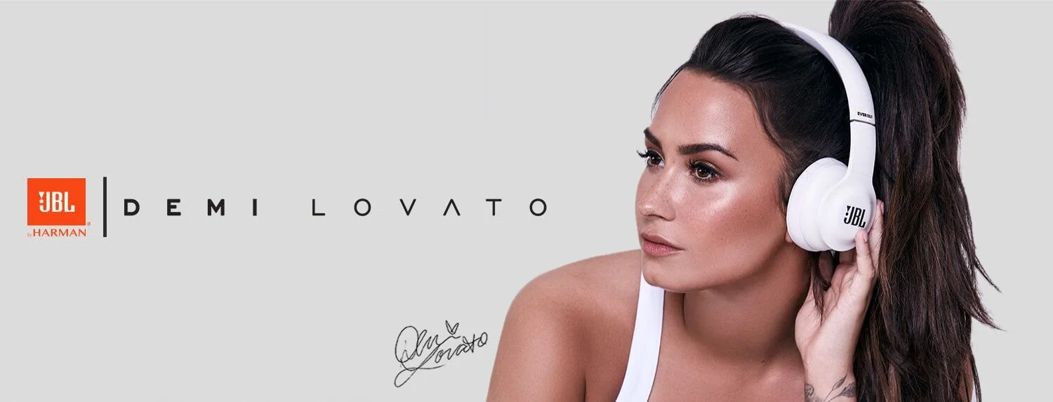 Demi Lovato for JBL