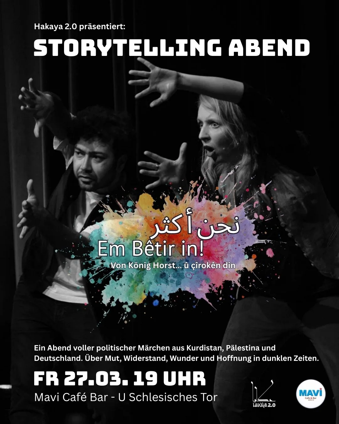 STORYTELLINGabend @ Cafe Mavi