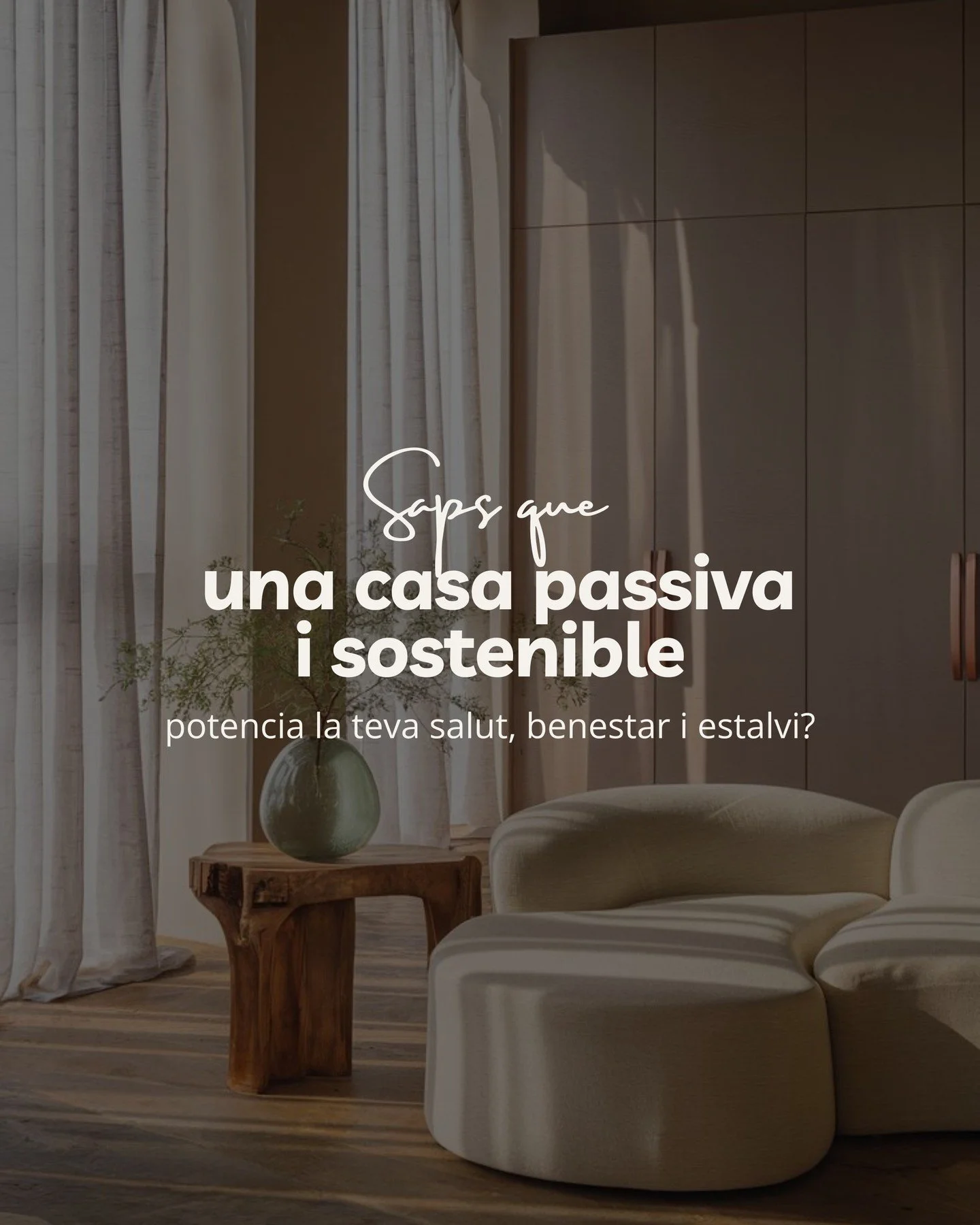 I si casa teva fos part de la soluci&oacute;&hellip; i no del problema?

Salut que es respira. Una casa passiva garanteix aire net i renovat, sense humitats ni corrents d&rsquo;aire. La teva salut ho nota.

Confort constant, temperatura estable tot l