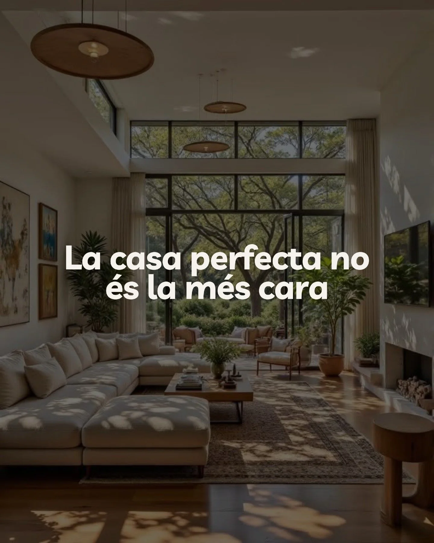 La casa perfecta no &eacute;s la m&eacute;s cara

Tendim a pensar que&hellip;
si invertim m&eacute;s diners, tindrem una casa millor.

Per&ograve; la realitat &eacute;s una altra.
Hi ha cases molt cares que:
👉 no s&oacute;n confortables
👉 tenen con
