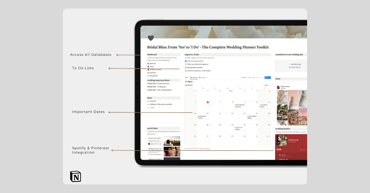 15 Best Notion Templates to Plan Your Own Dream Wedding
