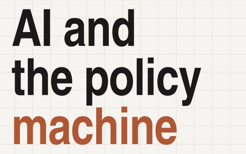 AI and the policy machine