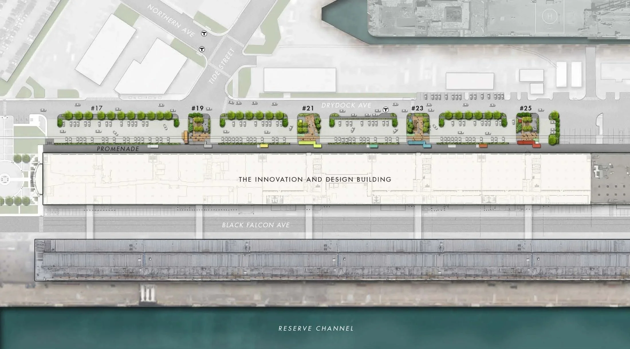 Rendered Site plan