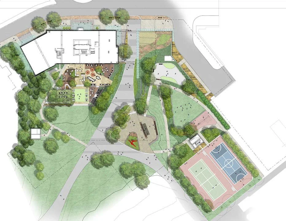 Rendered Site Plan