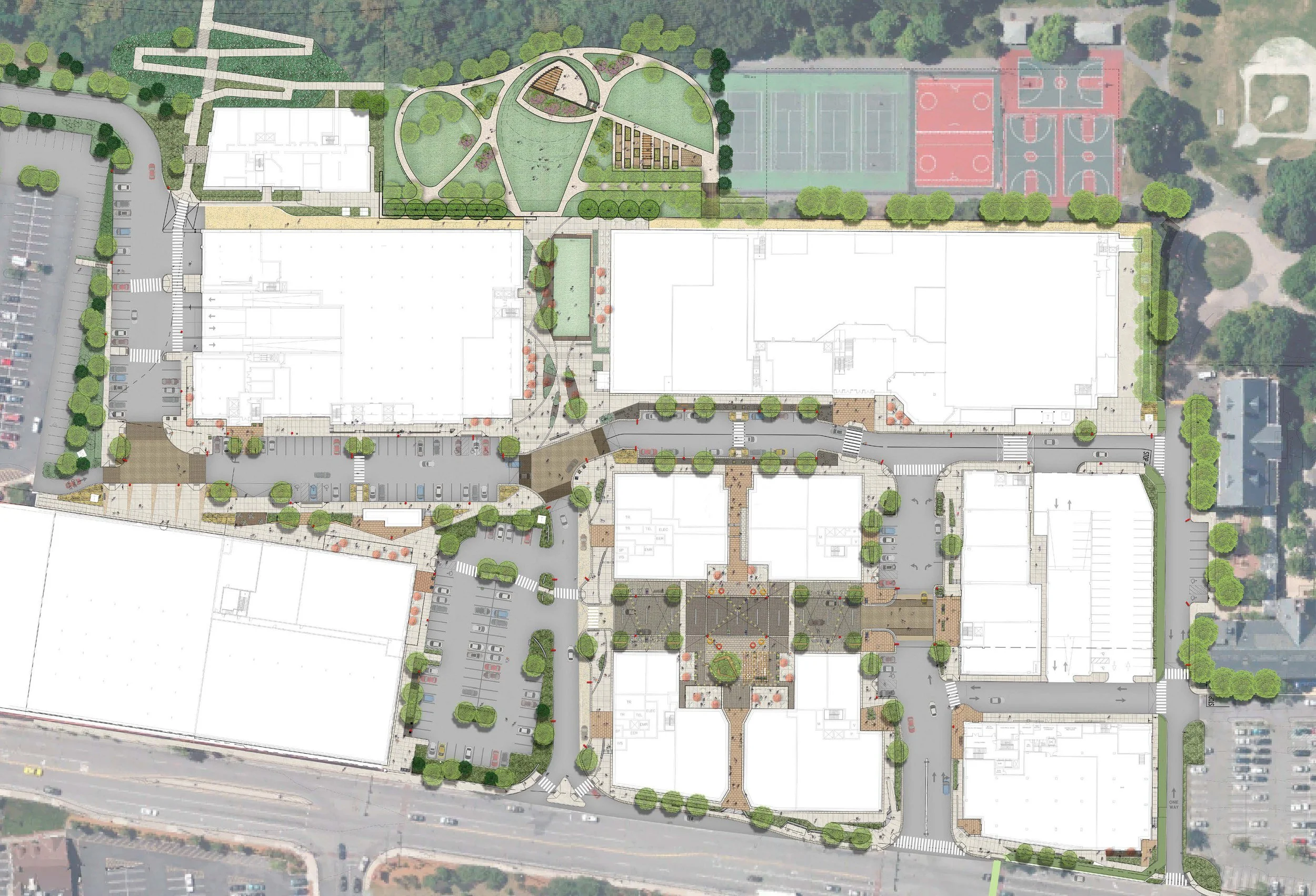 Site master plan