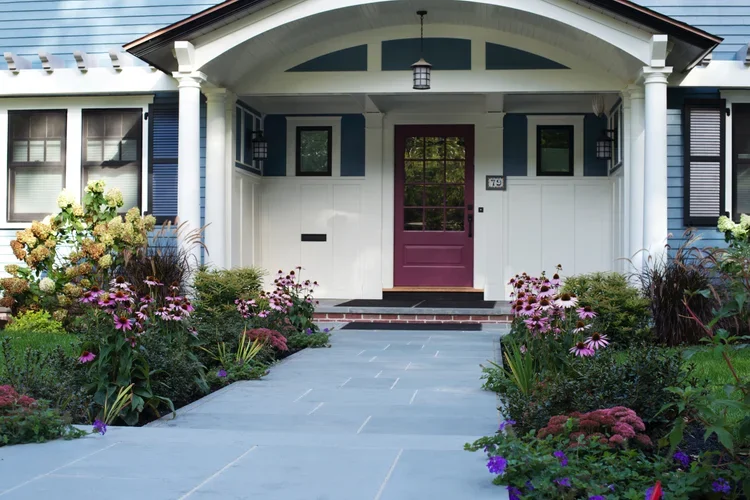 Private residence site photo - entry walk