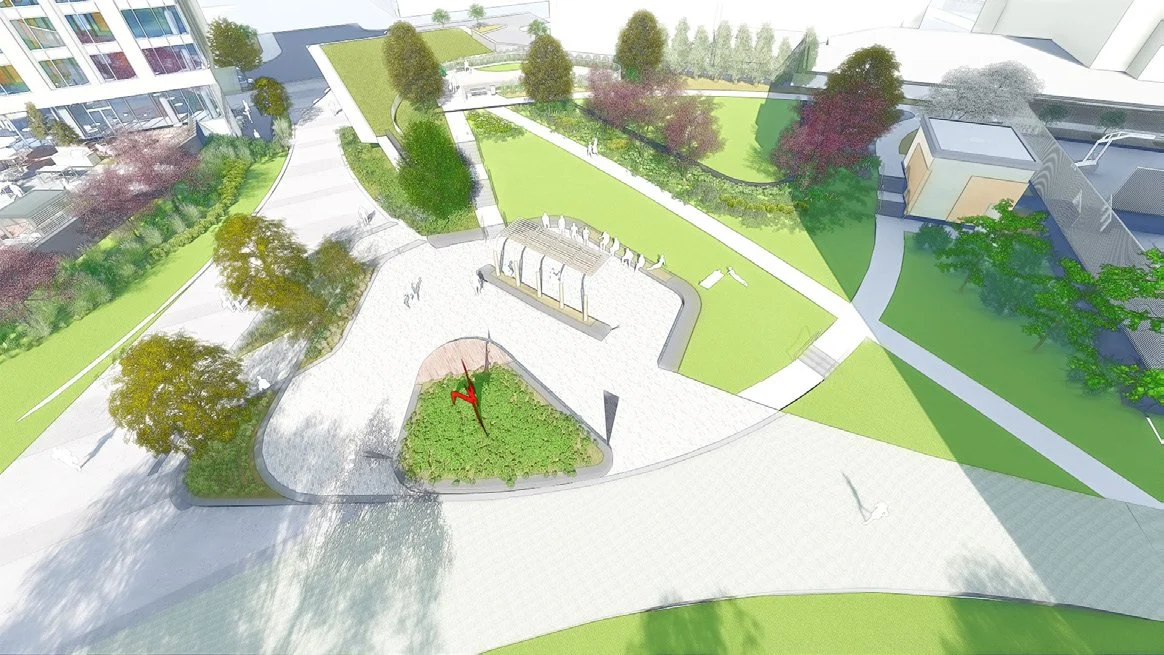 Park Plaza and Thoreau Path Connection Model