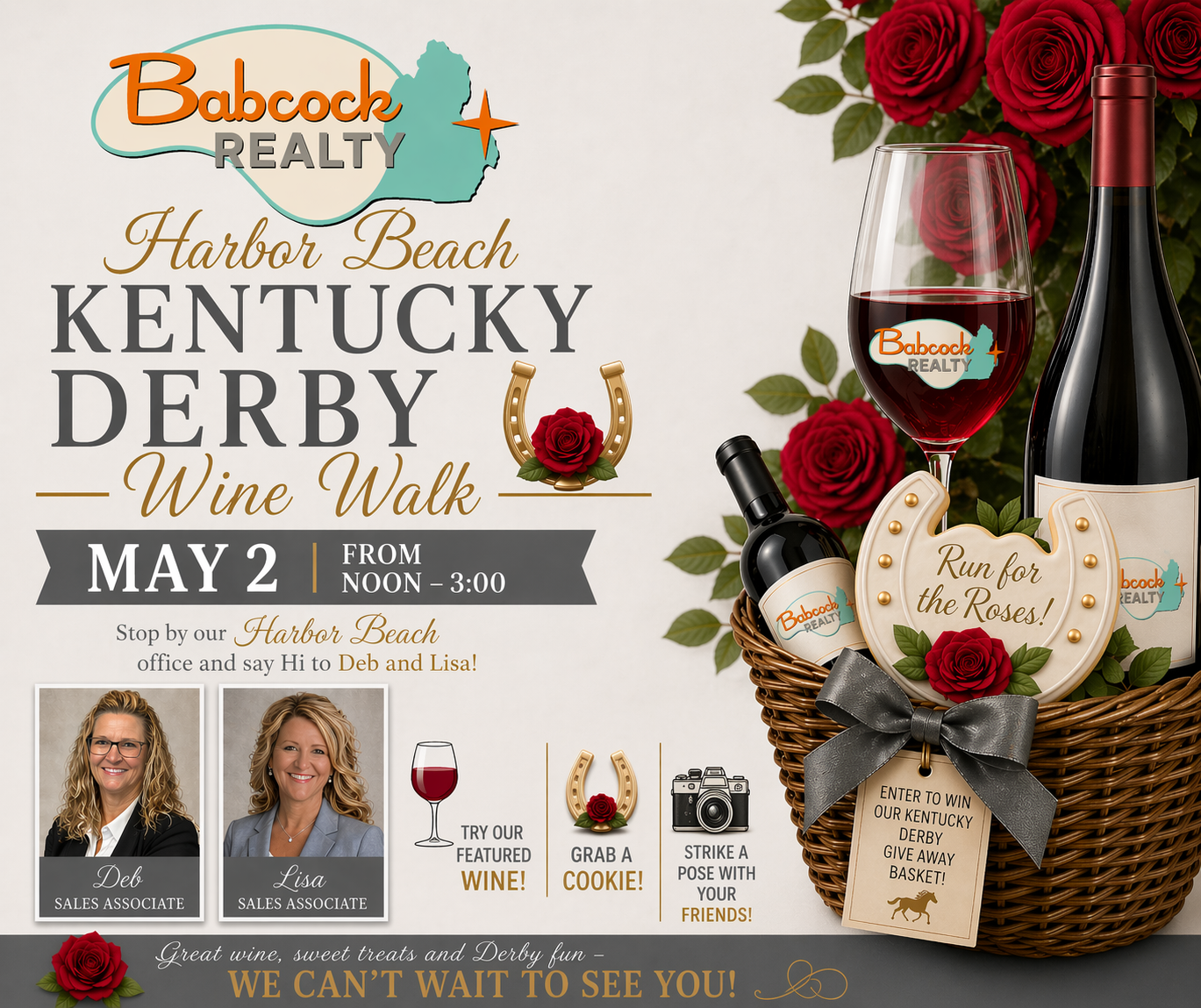 Harbor Beach Kentucky Derby Wine Walk