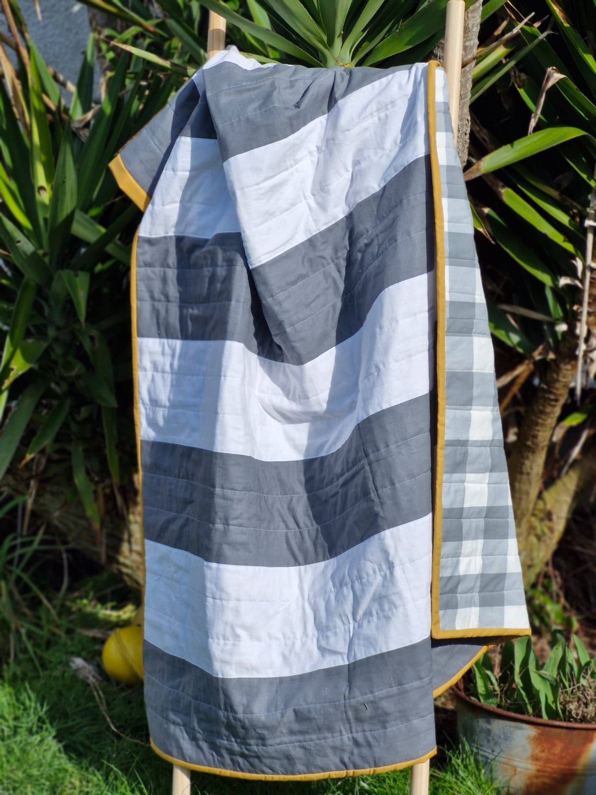 The Cornish Single/ Large Throw Quilt